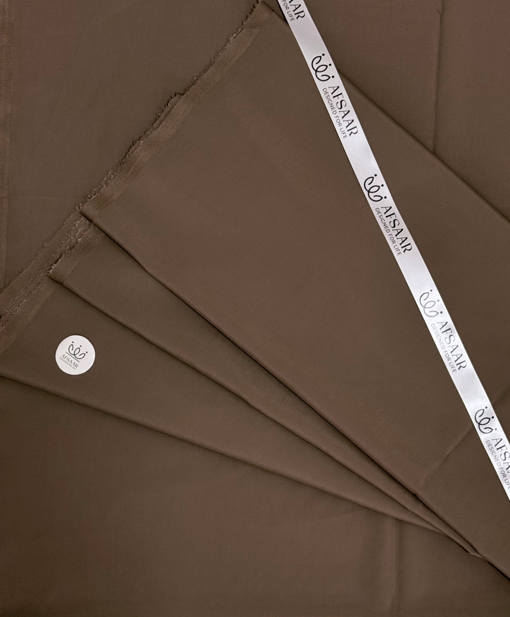 Light Weight Grey Brown - Unstitched Wash & Wear by AFSAAR