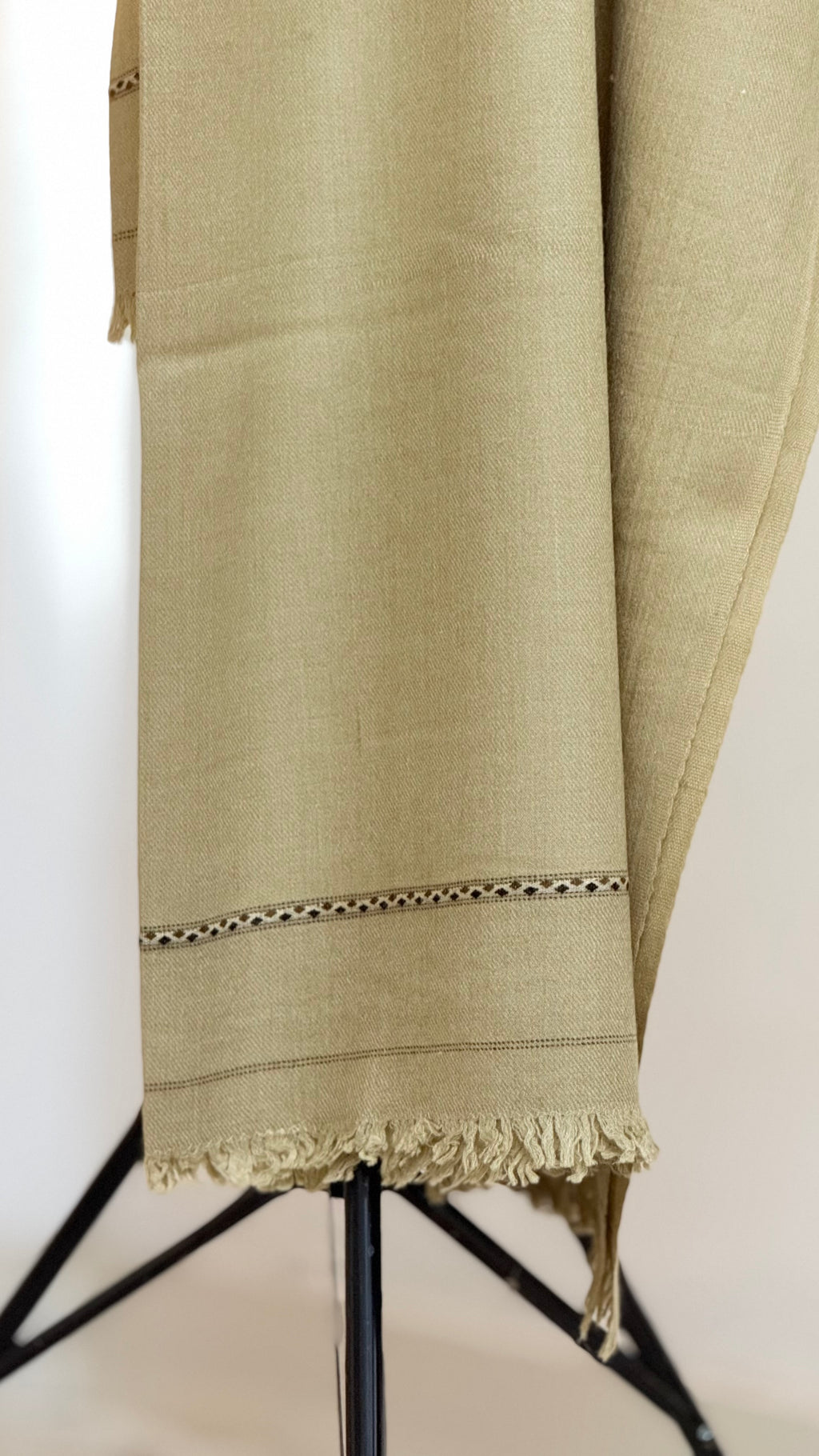 Obsidian Wrap 1 — Wool Shawl by AFSAAR