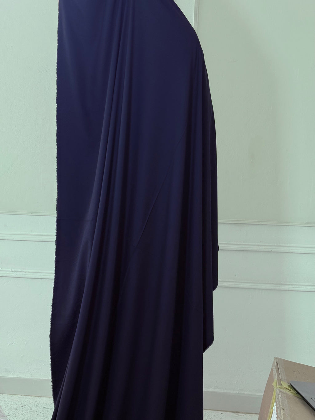 Navy Blue Unstitched — Wash & Wear by AFSAAR