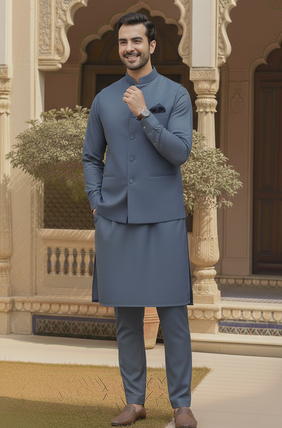 Blue Grey  — Wash & Wear by AFSAAR