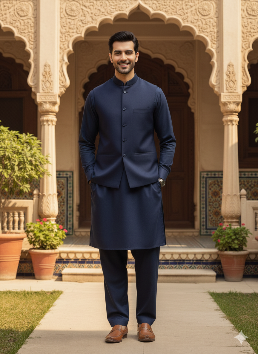 Navy Blue — Wash & Wear by AFSAAR