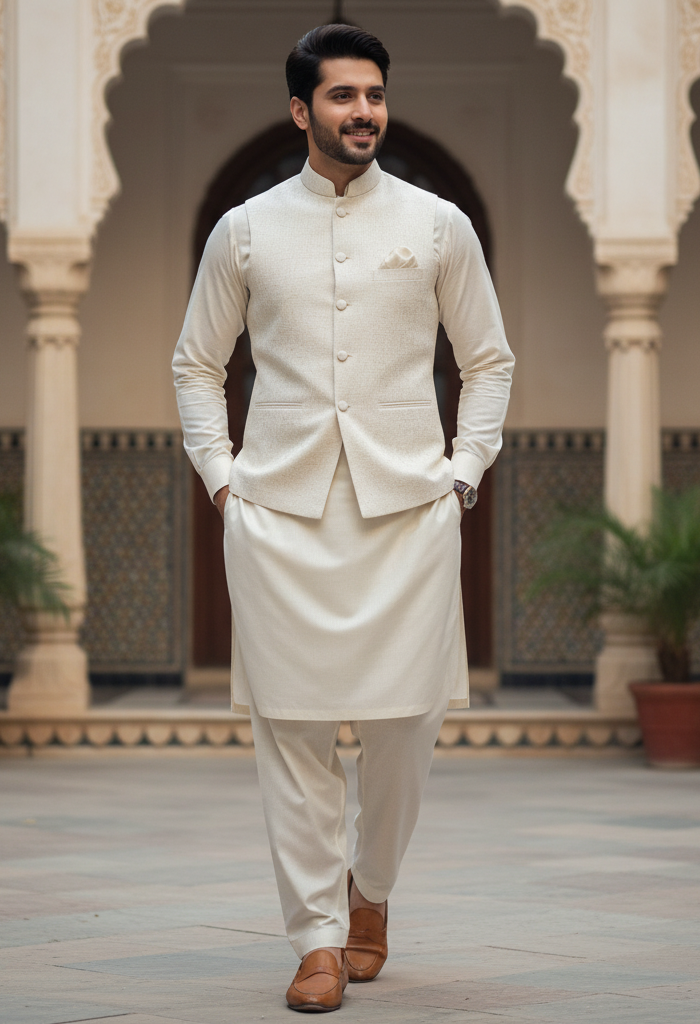 Boski Off White— Wash & Wear by AFSAAR