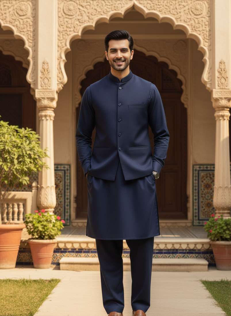 Navy Blue — Wash & Wear by AFSAAR
