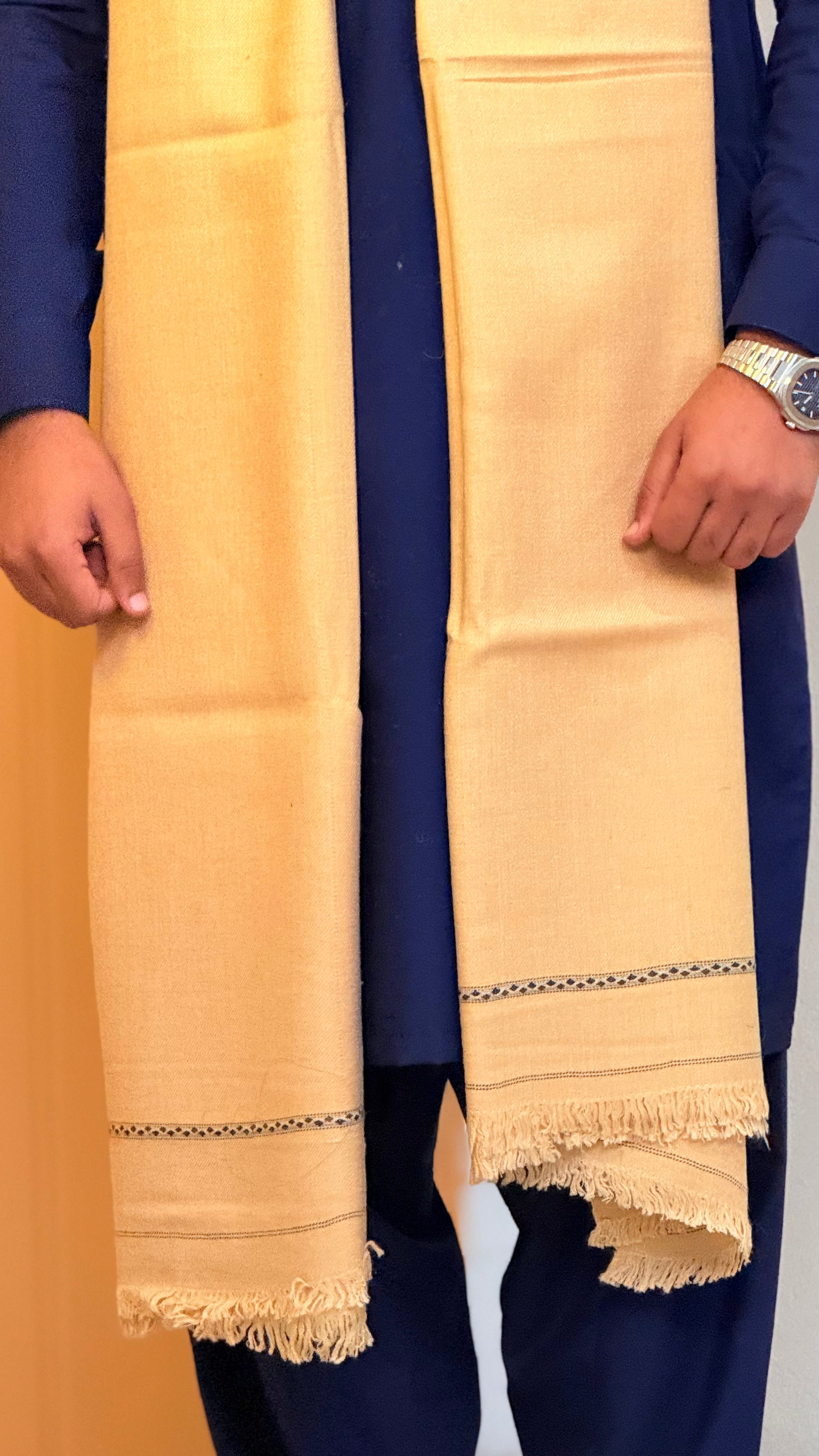 Obsidian Wrap 2 — Wool Shawl by AFSAAR