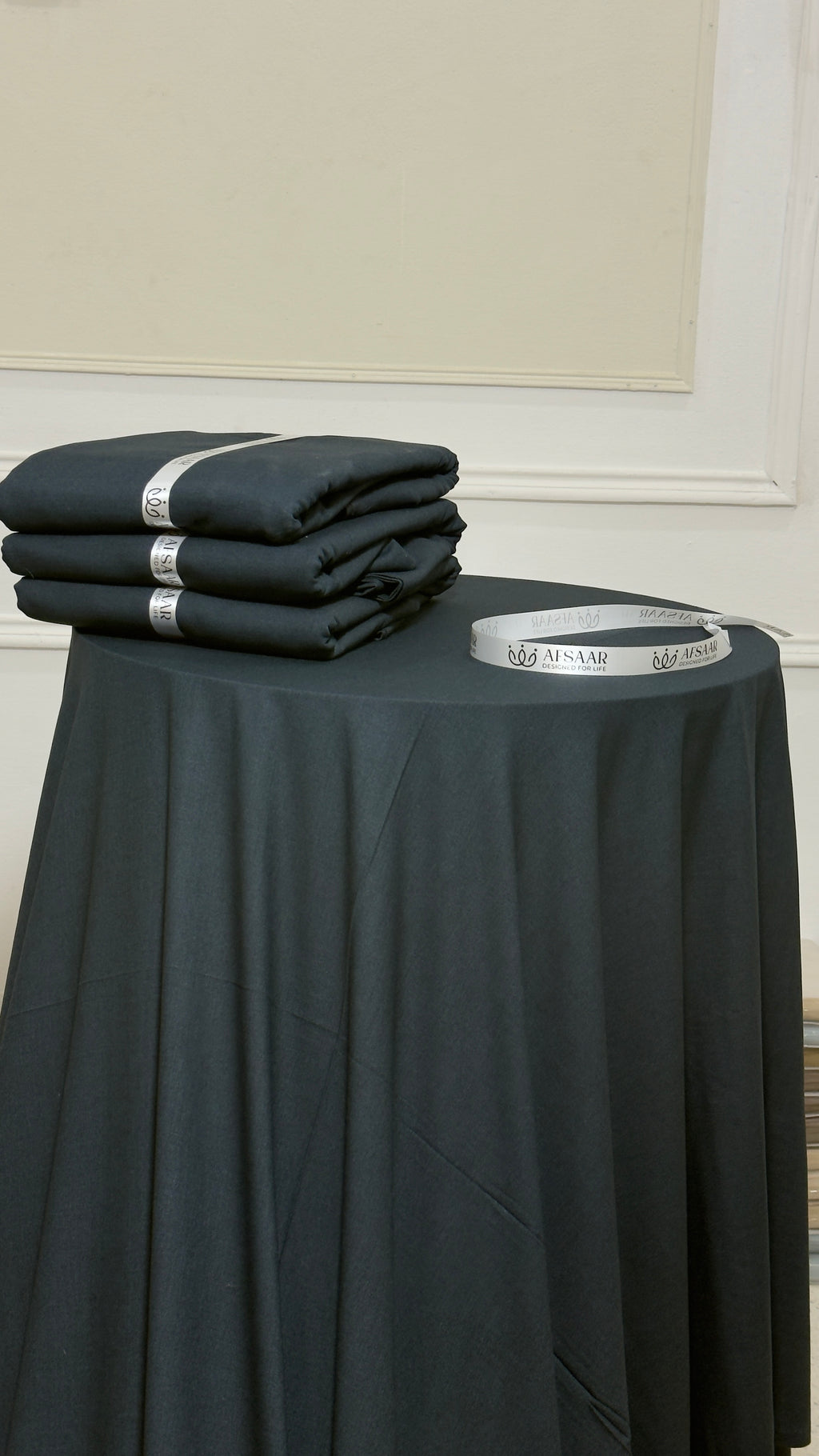 Teal Wool Fabric | Ocean Blue-Green Unstitched | Afsaar